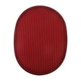 thumbnail image 2 of Mitts de horno soportador de maceta resistente al calor con bucle colgante Guantes de horno de baches múltiples para acampar en la barbacoa Microondas Rojo, 2 of 8