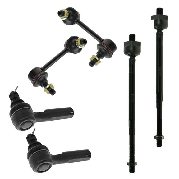 TRQ Tie Rod End & Sway Bar Link Front Kit Set For Infiniti I30 I35 Nissan Maxima PSA58819