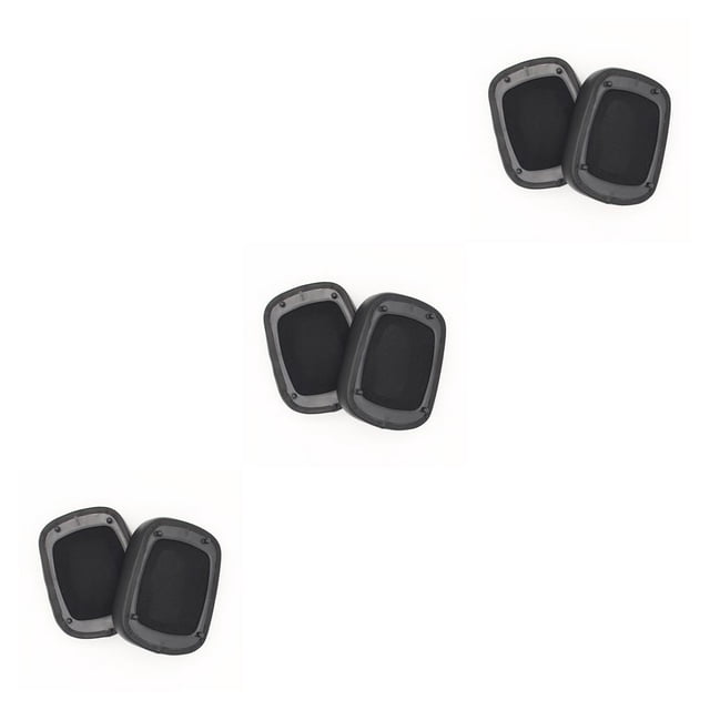 Cateissary Headphones Rectangle Ear Pads Cushion Breathable Replacement Protective Repair Part Earphones for Tiamat 7.1 V2 Headset Type1
