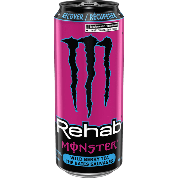 Monster Rehab Wild Berry Tea, 458ml