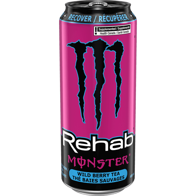 Monster Rehab Wild Berry Tea 458ML