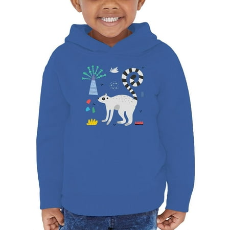 

Lemur Doodle Safari Hoodie Toddler -Image by Shutterstock 4 Toddler