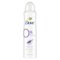 Dove 0% Aluminum Women's Deodorant Spray Lavender & Vanilla, 4 oz
