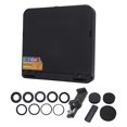 thumbnail image 1 of Teleprompter plegable teleprompter TC7 portátil negro fuerte compatibilidad con soporte de zapata fría para tabletas de 79 pulgadas para cámara SLR para teléfono ANGGREK Otros, 1 of 8