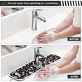 thumbnail image 5 of Coolnut 2 Pack Faucet Dry Mat for Kitchen Sink, Christmas Tree Snowman Stars 14x5 Inch Faucet Drying Mat Absorbent Mat Fast Dry Mat for Kitchen, Bathroom, 5 of 7