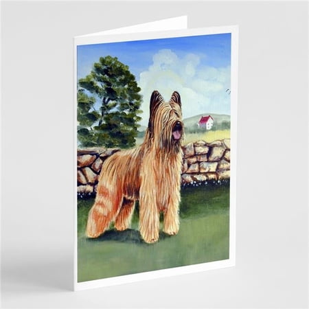 Briard Greeting Cards & Envelopes - Pack of 8