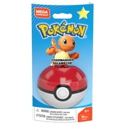 Mega Construx Pokemon Buildable Charmander Figure & Poke Ball