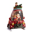 thumbnail image 3 of Bola de Nieve Navidad Esfera Musical Brillante Linterna Caja de Música Lámpara Figura Santa Adorno Acrílico para Decoración Navideña Y Reuniones Coche de Navidad, 3 of 8