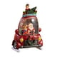 thumbnail image 3 of Globo de nieve musical navideño con forma de carroza y farol, caja de música con figura brillante de Papá Noel. Centro de mesa de resina acrílica PC, Coche de Navidad, 3 of 9