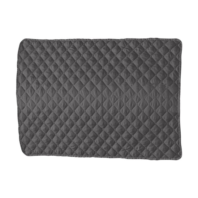 Dark Gray Dark Gray Pet Sofa Mat With Pillow And Summer Heat Relief Pet Mat Water Resistant Design Machine Washable Canvas Material For Medium Sized Dogs Comfortable And Protective