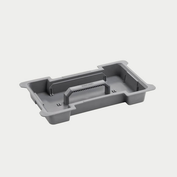 Decked Tool Box Tray A0090-DTRY- GRY Fits Sixer X1 And Halfrack X2 Tool Box; Without Divider