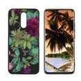 thumbnail image 1 of Floral-264 Phone Case, Degined for LG X4 Case Men Women, Flexible Silicone Shockproof Case for LG X4, 1 of 1