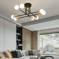 thumbnail image 6 of Ceiling Lamp Lighting Fixture Living Room Lights Black, 6 of 7