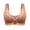 Coffee, variant on Rutainlusire Womens Bras Women's Bra Wire Free Underwear OnePiece Bra Everyday Underwear Bras