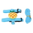 thumbnail image 2 of YIXIGGC Rabbit Harness Leash H Shaped Ananas Design Rabbit Harness Traction Rope Set for Rabbit Chinchilla Small Pet M XC921-24429, 2 of 9
