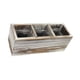 thumbnail image 4 of Organizador de escritorio de madera con soporte para control remoto y portalápices para mesilla de noche. Marrón, 4 of 9