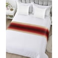 thumbnail image 5 of Bed Runner Scarf Twin Size, Dark Red Yellow Ombre Stain Bed Runners & Scarves for Foot of Beds, Farmhouse Modern Gradient Art Decorative Bedding Runner Scarf for Hotel Home Bedroom 71 x20 Inch, 5 of 6