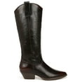 thumbnail image 2 of Zodiac Women's Black/Mahogany Synthetic Morghan Cowboy Boot 6.5M, 2 of 5