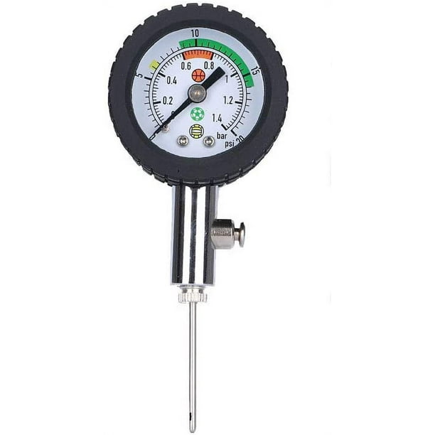 Ball Air Pressure, Heavy Duty Metal Pressure Gauge, Mini Air Pressure Gauge, Pressure Adjustment