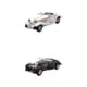 thumbnail image 1 of Paquete de 2 coches de simulación de fundición a de aleación clásica 1:28 con acción extraíble, juguetes educativos para niños, regalos para a perfke coches fundidos a troquel, 1 of 7