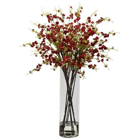 Charlton Home Giant Cherry Blossoms In Vase Charlton Home Giant Cherry Blossoms In Vase