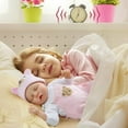 thumbnail image 6 of RSG Reborn Baby Dolls Soft Cloth Body Real Life Baby Lifelike Reborn Babies with Accessories & Gift Box for Kids Age 3+, 6 of 7