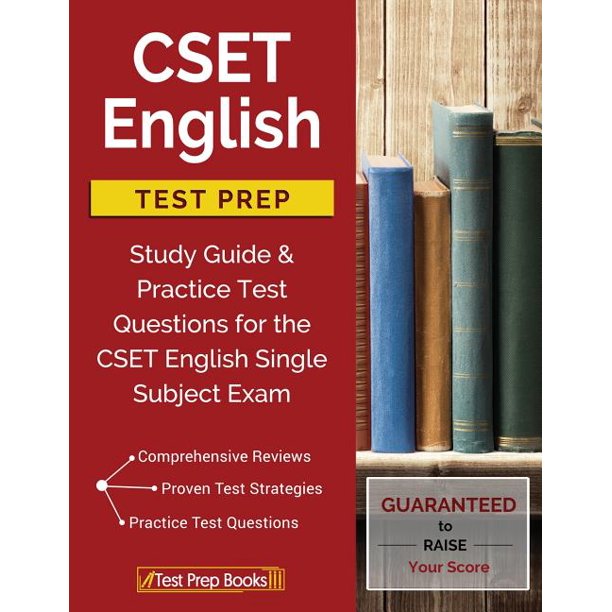 CSET English Test Prep Study Guide & Practice Test Questions for the