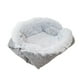 thumbnail image 3 of Cama para perros y gatos de peluche para dormir en interiores, accesorios para mascotas, suave y otoñal. Gris claro, 3 of 7