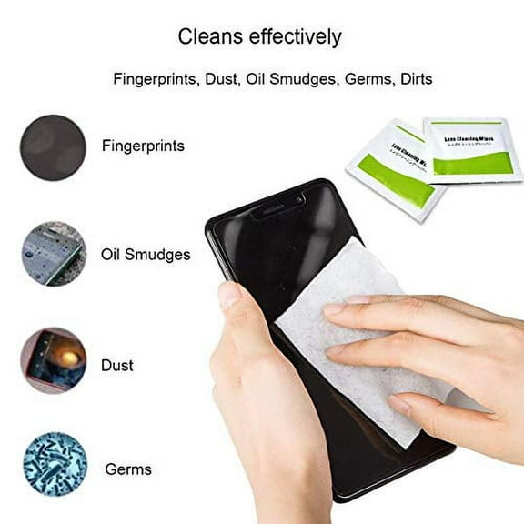 Screen Wipes Individually Wrapped, EOTW Pre-moistened Computer Phone Lens Cleaning Wipes for iPhone iPad Tablet PC Computer LED Screen, Pack of 120