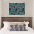 thumbnail image 4 of Picia Snake And Rose Pattern Tapestry-Tapestries for Bedroom Living Room Dorm(29x37"), 4 of 8