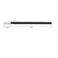 thumbnail image 3 of " 100 Pcs Disposable Lip Brushes Makeup Brushes Lipstick Applicators(Black)", 3 of 5