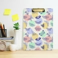 thumbnail image 6 of FMSHPON Butterflies Clipboard Hardboard Wood Nursing Clip Board and Pull for Standard A4 Letter 13x9 inches, 6 of 7
