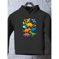 thumbnail image 3 of Kiddie Colorful Dinos Art Hoodie Toddler -Image by Shutterstock,  2 Toddler, 3 of 4