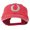 Red, variant on Western Horseshoe Embroidered Washed Cap - White OSFM