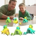 thumbnail image 5 of Blue Kids Inertial Toy Car With Dinosaur Catapult Plane Design For Fun Play No Battery Outdoor Adventure, 5 of 5