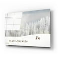 thumbnail image 2 of Epic Art 'Lava Mountain Snow Storm with Deer' by Lori Deiter Acrylic Glass Wall Art, 24"x16", 2 of 8