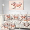 thumbnail image 1 of Design Art - Happy Pig Portrait in Brush Painting, 1 of 4