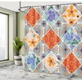 thumbnail image 5 of Ambesonne Floral Shower Curtain, Flower Feminine Summer, 69"Wx75"L, Multicolor, 5 of 5