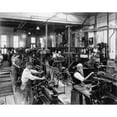 thumbnail image 2 of Men Working At Machines In The Government Printing Office History (24 x 18), 2 of 2