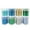 Blue Green, variant on Wrapables Chunky Glitter for Hair Face Makeup Nail Art Decoration (8 Colors), Mystic