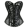 thumbnail image 1 of Grebrafan Corset Mariée Femme Respirant Bustier Sans Coutures Noir TG, 1 of 5
