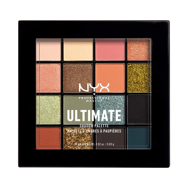 Paleta de sombras de ojos NYX Professional Ultimate Utopia 16 tonos