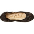 thumbnail image 5 of Sam Edelman Felicia Brown Multi Slip On Rounded Closed Toe Flexible Ballet Flats (Brown Multi, 4), 5 of 6