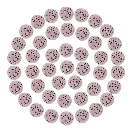 Hemoton 39 Pcs Volcanic Stone Diffuser Beads 0.80X0.80X0.80CM