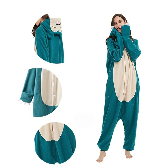 Nuevo pijama Extra grande XXL 180-200cm mono de dibujos animados para mujer adulta disfraz de Halloween Animal mapache Kigurumi hombres