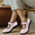 thumbnail image 4 of Psesaysky Women's Casual Shoes with Strawberry Rabbits Comfortable Convenient Velcro Sneakers for Girls Students Size 5.5-10, 4 of 7