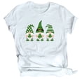 thumbnail image 4 of ZZwxWA St. Patricks Day Shirt for Womens Cute Gnomes T-Shirt Shamrock Printed Shirts Short Sleeve Graphic Tees Tops, 4 of 6