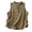 Green, variant on Womens Tank Tops Layered Half Placket Button Down Sleeveless Camisole Loose Fit Outerwear Top L Red