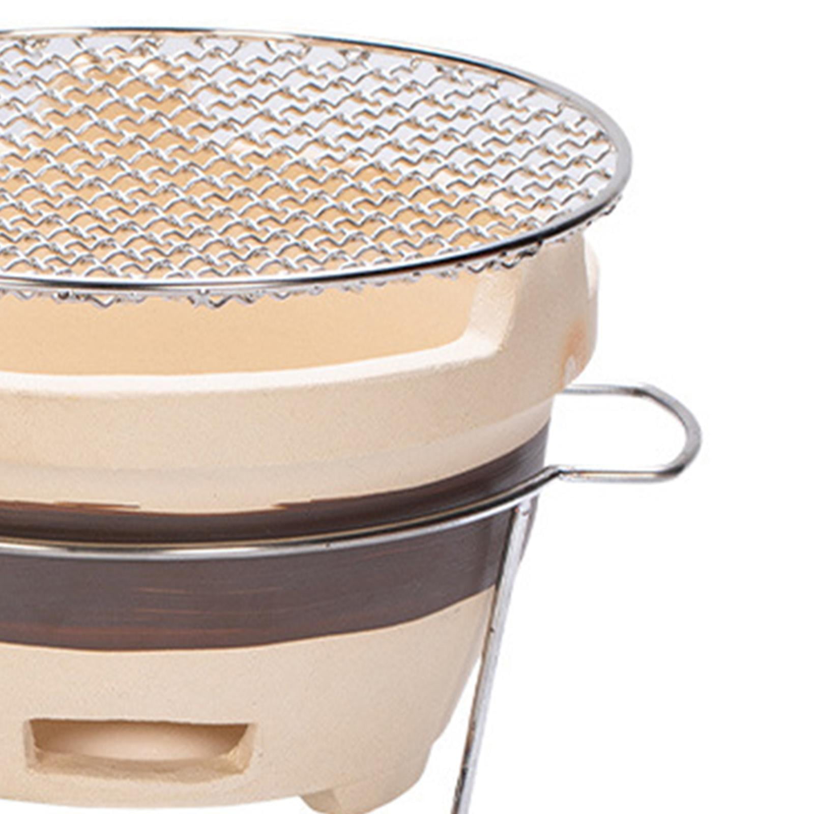 CarpNettore Chinese Clay Tea Stove Outdoor Barbecue Stove for Brewing Tea Camping Indoor M