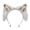 Camel white, variant on Cartoon Cats Ears Hairband For Girls And Women Adjustable Tail Ear Headwear for Festival Celebrations Parties